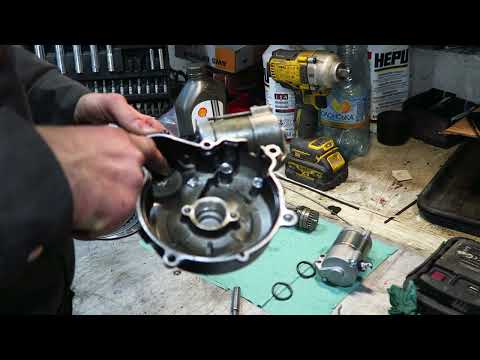 Видео: Стартер КТМ ЕХС 300. Starter KTM EXC 300