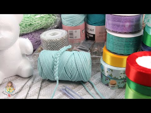 Видео: Необычная "ПРЯЖА" 🧶 для НОВОГО проекта  🛒 РУКОДЕЛЬНЫЕ ПОКУПКИ 🧵