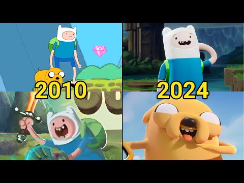 Видео: Эволюция игр Adventure Time (2010-2024)