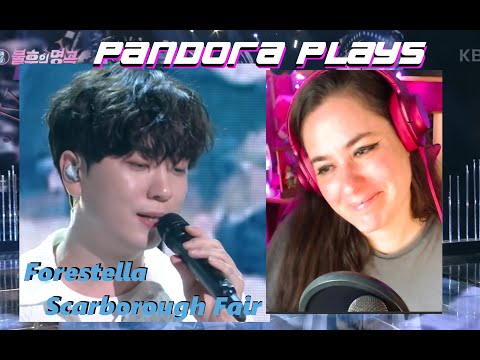 Видео: Впервые слышу кавер Форестеллы на Scarborough Fair #музыкальныереакции
