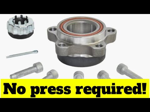 Видео: Замена ступичного подшипника на Transit MK7. Пресс не нужен!