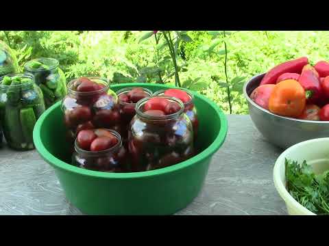 Видео: Томаты на зиму в сладкой заливке