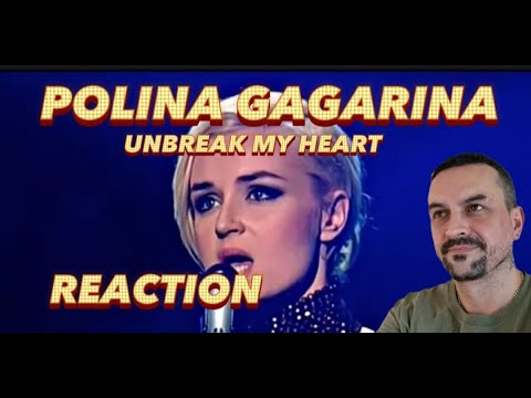 Видео: POLINA GAGARINA UNBREAK MY HEART Как же она прекрасна! Полина Гагарина REACTION