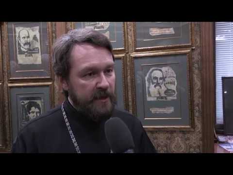 Видео: Митрополит Иларион (Алфеев) в Главном книжном