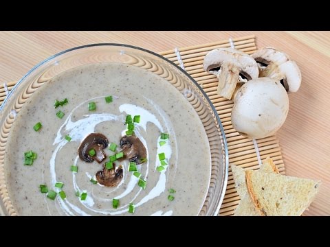 Видео: Грибной суп-пюре ☆ Mushroom cream soup
