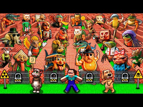 Видео: ВЫЖИВАНИЕ В ЛАБИРИНТЕ С 1000 АНОМАЛЬНЫМИ ИТАЛЬЯНСКИМИ МЕМАМИ - TRALALERO TRALALA - Анимированный ...