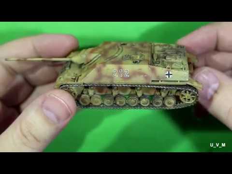 Видео: Покраска модели Jagdpanzer IV 1:72