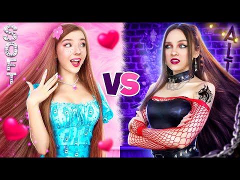 Видео: Alt Студентка VS Soft Студентка || Плохая VS Хорошая Сестра