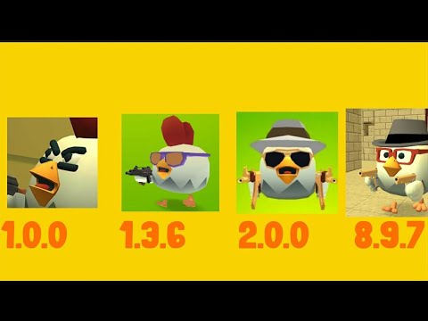 Видео: ЭВОЛЮЦИЯ ЧИКЕН ГАН! (2020-2022) Обзор Первой Версии 1.0.3!