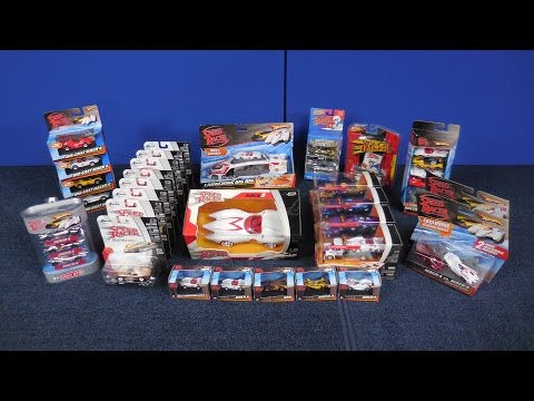 Видео: Коробка стоимостью 100 долларов с коллекцией машинок Speed ​​Racer от Hot Wheels: Johnny Lightnin...