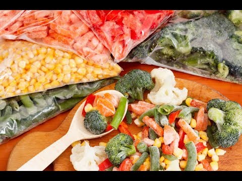 Видео: Заморозка овощей на зиму:что можно морозить?