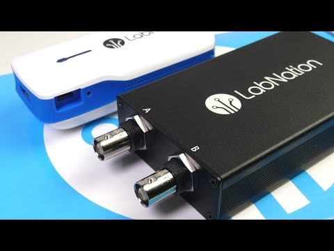 Видео: USB-осциллограф LabNation SmartScope