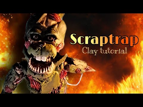 Видео: 🔥СкрапТрап💀🦾| Five nights at Freddy's 6 |  Из пластилина | William Afton | лепим из пластилина