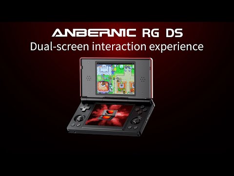 Видео: ANBERNIC RG DS Интерактивный опыт с двумя экранами