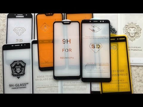 Видео: Какое защитное стекло выбрать? Сравнение всех видов стёкол на телефоны Xiaomi.