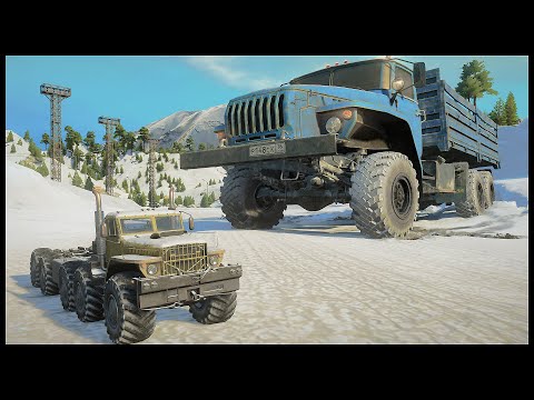 Видео: МОДЕЛЬКА УРАЛА! БИТВА С НАСТОЯЩИМ! - SnowRunner