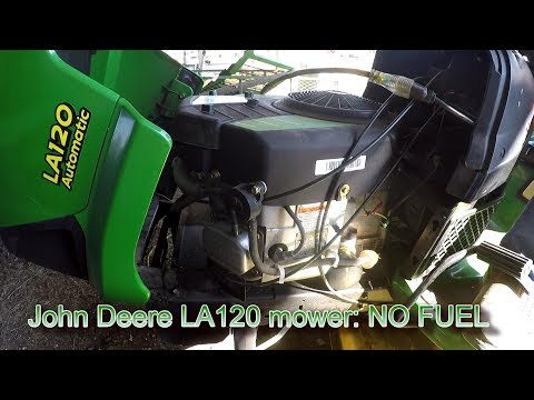 Видео: Газонный трактор не заводится: диагностика проблемы отсутствия топлива