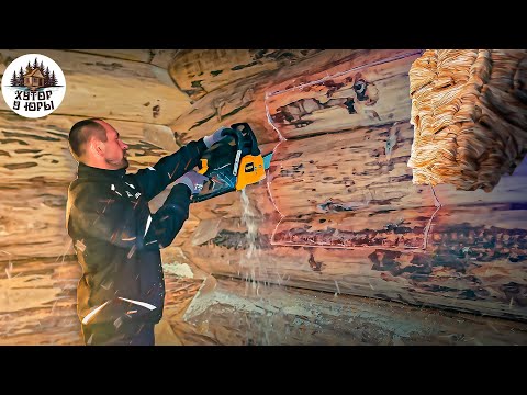 Видео: Автономная жизнь на хуторе. Опасная находка на чердаке. Первый свет в бане. Гостей завёл в глушь.