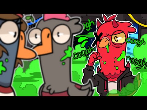 Видео: ЭТА *НОВАЯ* РОЛЬ ГОЛУБЯ... ОТЛИЧНАЯ! 🤮 (знаю, такой умный) | Гусь Гусь Утка