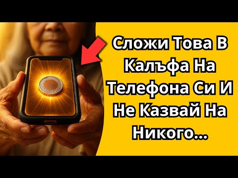 Видео: Поставете Това В Телефона Си И Активирайте Енергията На Процъфтяването | Законът На Привличането