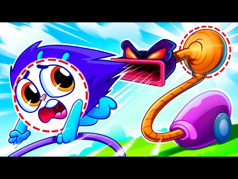 Видео: Vacuum Сleaner Song 🧹😻 | Funny Kids Songs And Nursery Rhymes by Baby Zoo Story