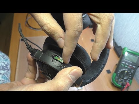 Видео: РЕМОНТ ДЛЯ ПОДПИСЧИКА: Гарнитура Razer Kraken 7.1 / Оторвали микрофон