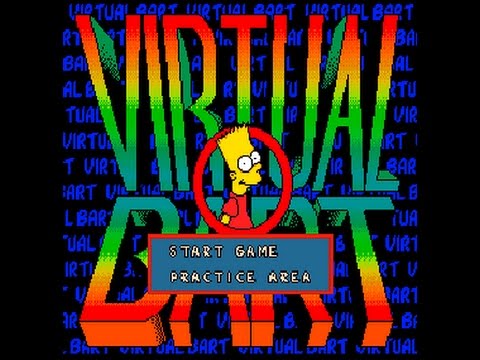 Видео: Virtual Bart - 1994 (SEGA, SNES) Full gameplay (Полное прохождение)