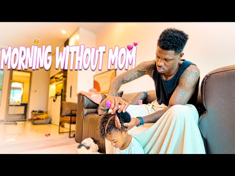 Видео: Утренняя рутина для папы: наедине с девочками 💕 (пока мамы нет дома)