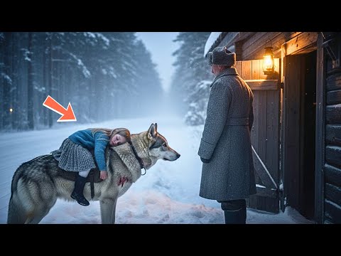 Видео: Русский ветеран замер у двери, когда волк вошёл в дом… То, что лежало на его спине, поразило всех!