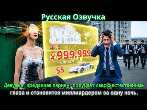 Видео: Девушка, преданная парнем, получает сверхъестественные глаза и становится миллиардером за одну ночь.
