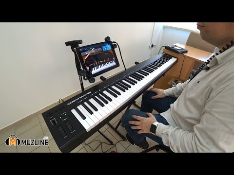 Видео: M-AUDIO Keystation 88 MK3 Обзор/Демонстрация/Overview/Demonstration/Распаковка/Unpacking/GarageBand