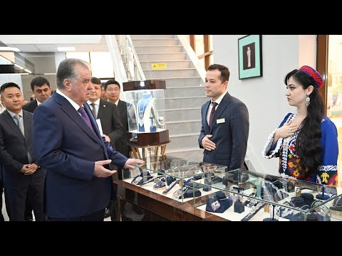 Видео: Открытие в Душанбе Ювелирного предприятия ООО «Горно-промышленная компания Таджикистана и Китая»