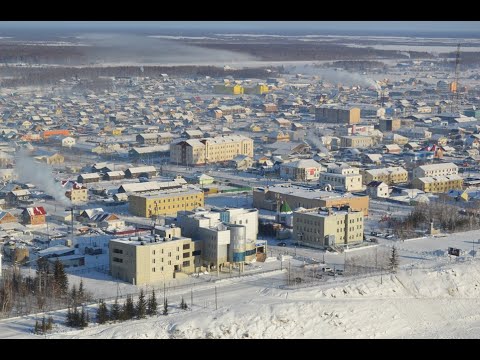 Видео: Город Нюрба, Якутия - раскинувшийся на берегу славного Вилюя (2023)