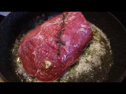 Видео: Roastbeef  -  РОСТБИФ - шикарная говядина   ВКУСНЕЙШИЙ рецепт Су Вид . Салат с ростбифом