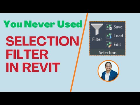 Видео: Фильтр выбора Revit Hack за 2 минуты для занятых архитекторов