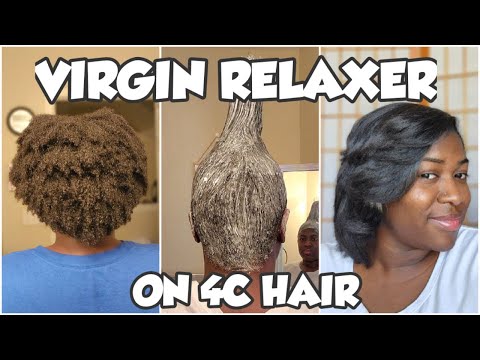 Видео: VIRGIN RELAXER ДЛЯ НАТУРАЛЬНЫХ ВОЛОС 4C В ДОМАШНИХ УСЛОВИЯХ❗️ (да, я перешла от натуральных к вып...