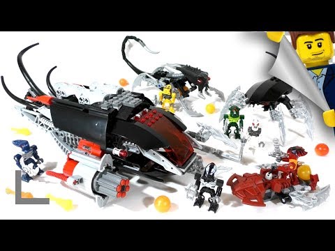 Видео: Обзор набора Lego Bionicle #8926 Подводная Атака Тоа (Toa Undersea Attack)