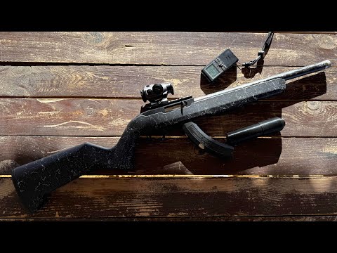 Видео: Ruger 10/22 Carbon fiber. 1,5 кг счастья 