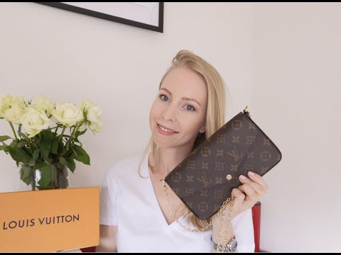 Видео: Louis Vuitton Pochette Felicie распаковка и обзор