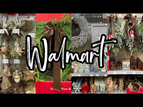 Видео: ✨ Рождественский домашний декор от Walmart: покупайте вместе со мной 2025 ✨