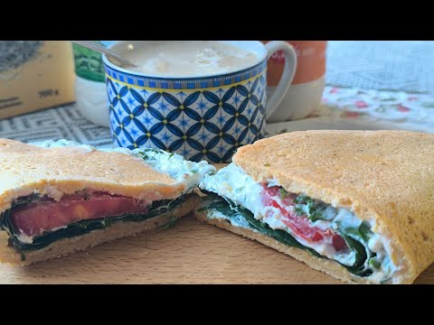Видео: ЧЕЧЕВИЧНЫЕ БЛИНЫ СЭНДВИЧИ 😀👍 ВОТ ЭТО  НАСЫЩЕНИЕ 😋