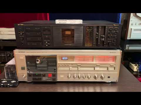 Видео: Nakamichi BX300 играет против Luxman K-03.
