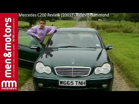 Видео: Ричард Хаммонд рассматривает Mercedes C200 2001 года.