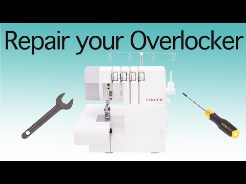 Видео: Как снять крышку оверлока Singer и обслужить оверлок #abisden #overlocker #serger