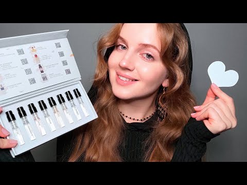 Видео: АСМР Выбираем Парфюм из Randewoo и Делаем Массаж Шеи и Плеч • ASMR Perfume Selection and Massage