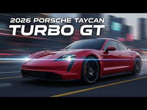 Видео: Porsche Taycan Turbo GT 2026 года — самый мощный Porsche за всю историю!