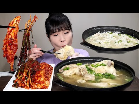 Видео: мукбанг, пряный, кимчи. АСМР
