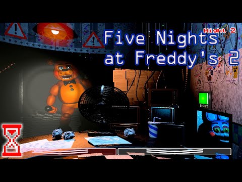Видео: Вторая ночь с Пасхалками | Five Nights at Freddy’s 2