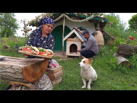 Видео: Готовим Французский  Багет и Куринный Сэндвич