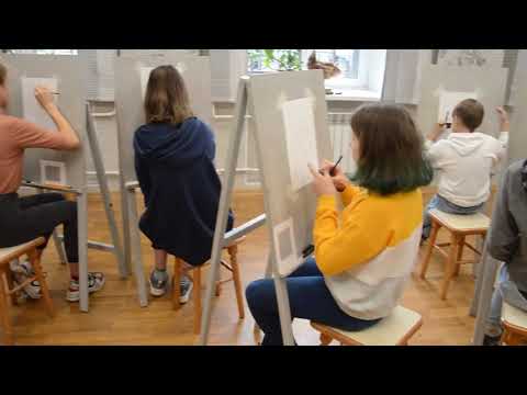 Видео: Открытый урок преподавателя ДХШ №1 Вернер Светлана Владимировна